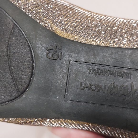 Gold silver shimmering metallic 4"  high heels platform shoes 👠 new! - Picture 11 of 16